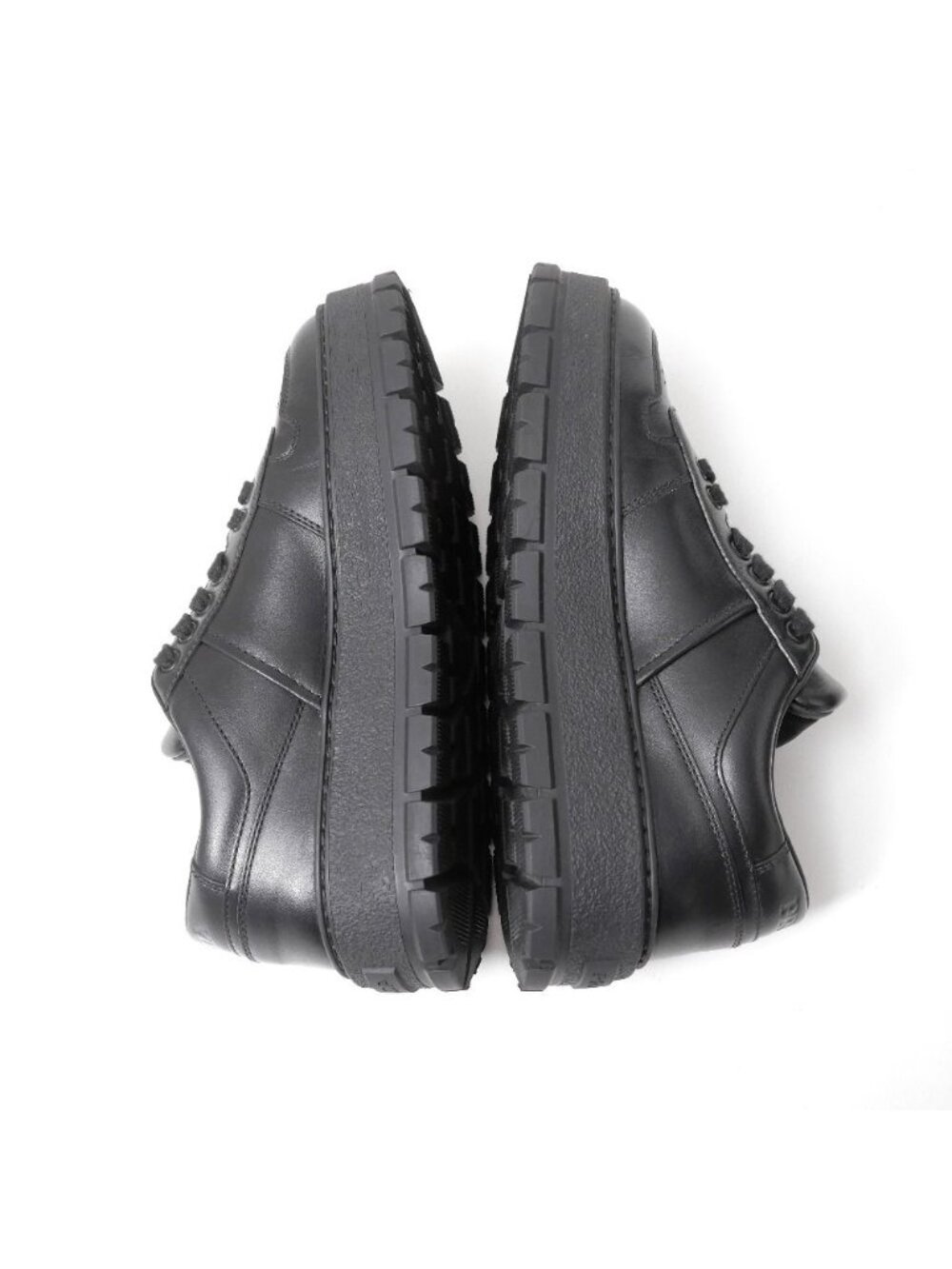 Prada Sneakers 7.5 Leather Shoes - Picture 8 of 9
